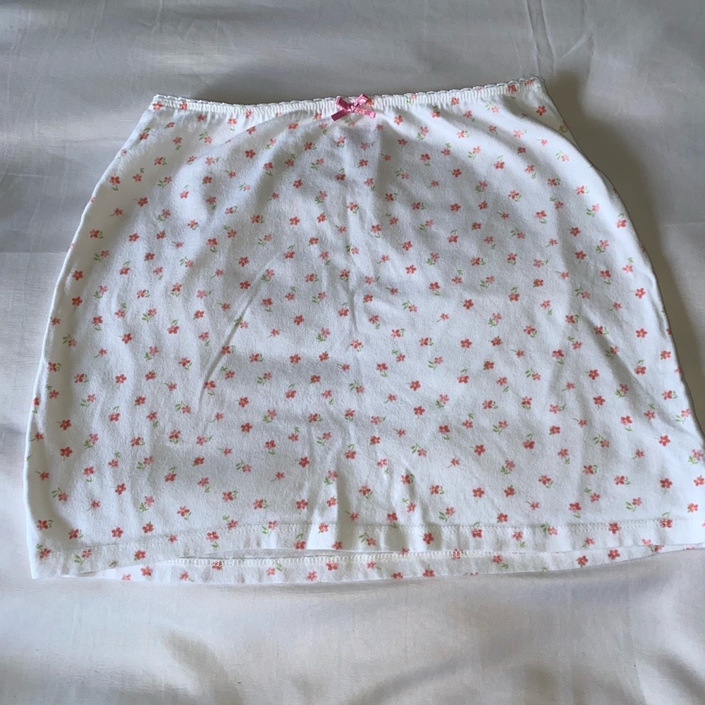 Pacsun floral skirt